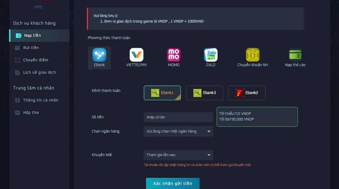 Hướng dẫn cách đăng ký làm đại lý tín dụng cấp Vz99 - Vz99